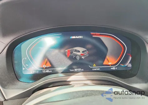 2023 BMW X3 M40I из США, поврежденный, VIN 5UX83DP03P9T02121